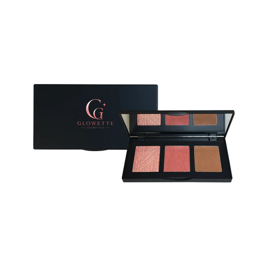 Glowette Pro Cheek Palette in Curious