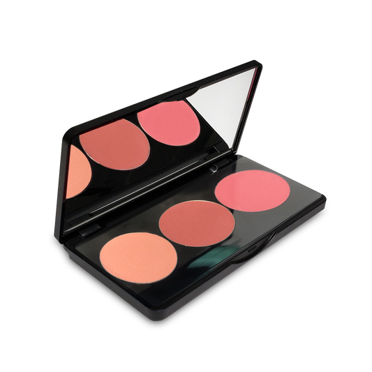 Glowette Blush Palette Trio in Cool Breeze (Cream)