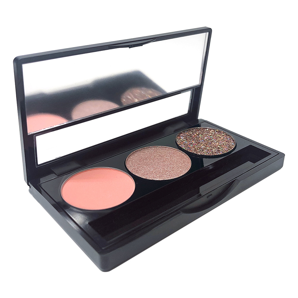 Glowette Eyeshadow Trio Palette - Gala Glimmer