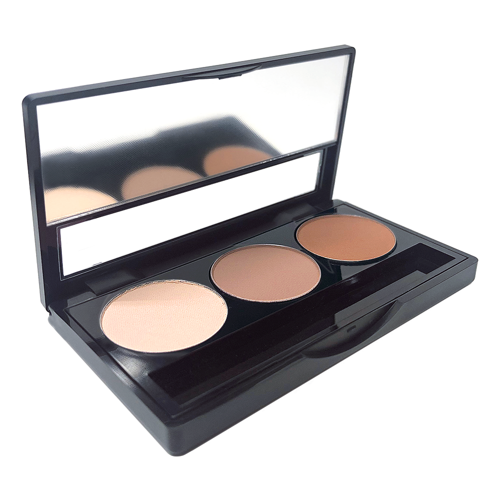 Glowette Eyeshadow Trio Palette - Timeless Tones