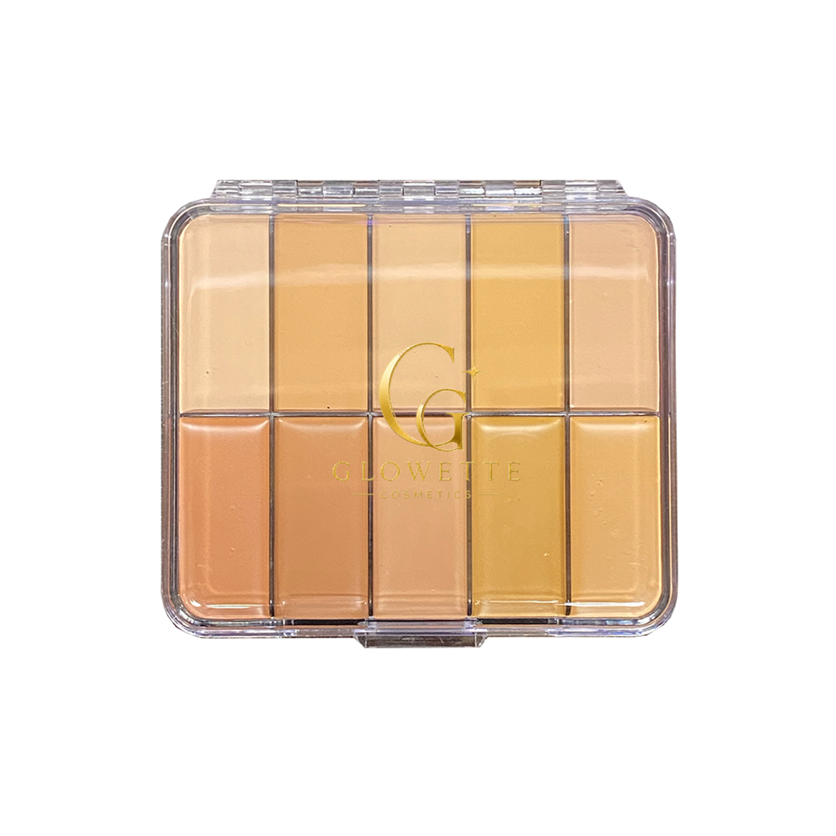 Glowette HD Cream Foundation Palette - Light Mini