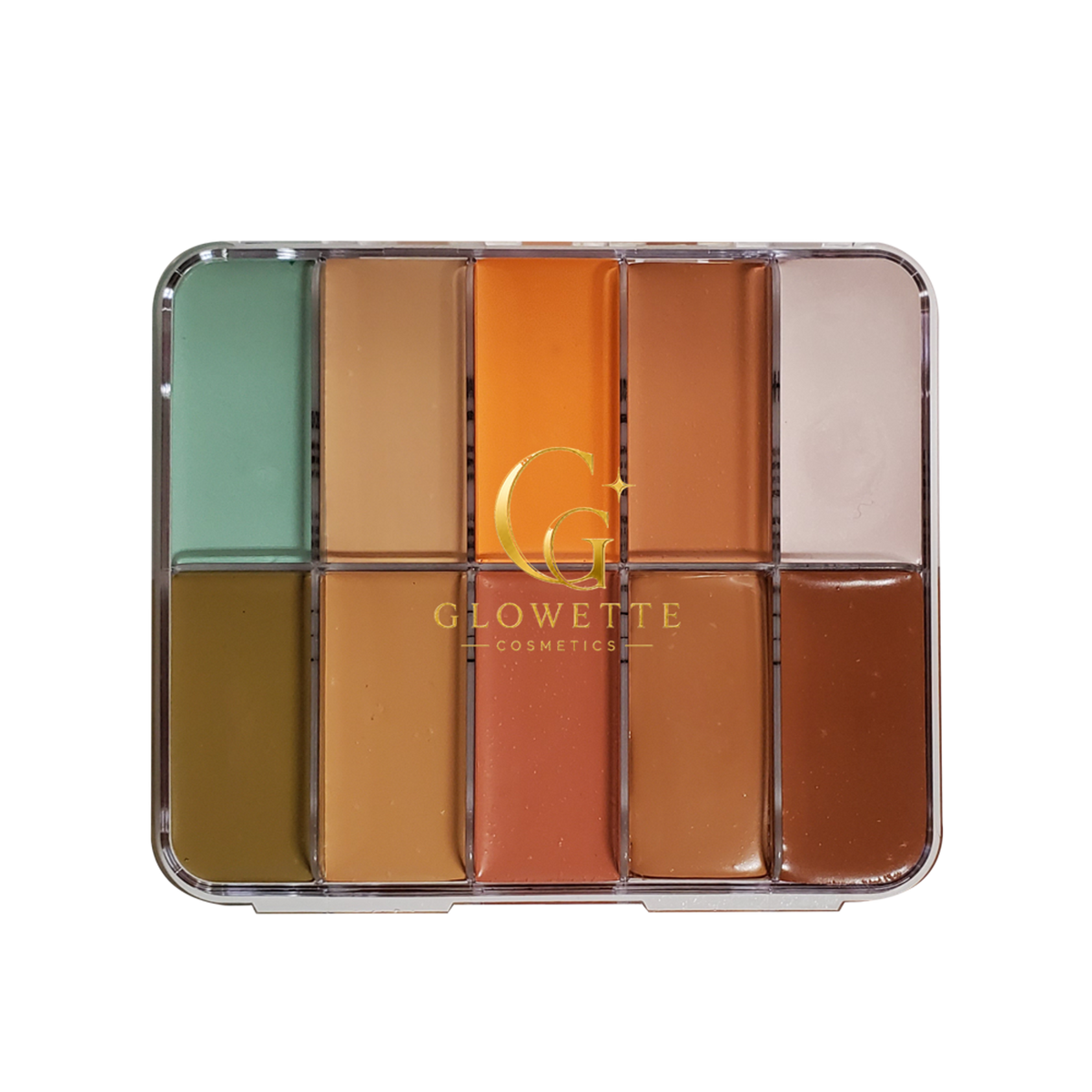 Glowette HD Cream Foundation Palette - Corrector Mini