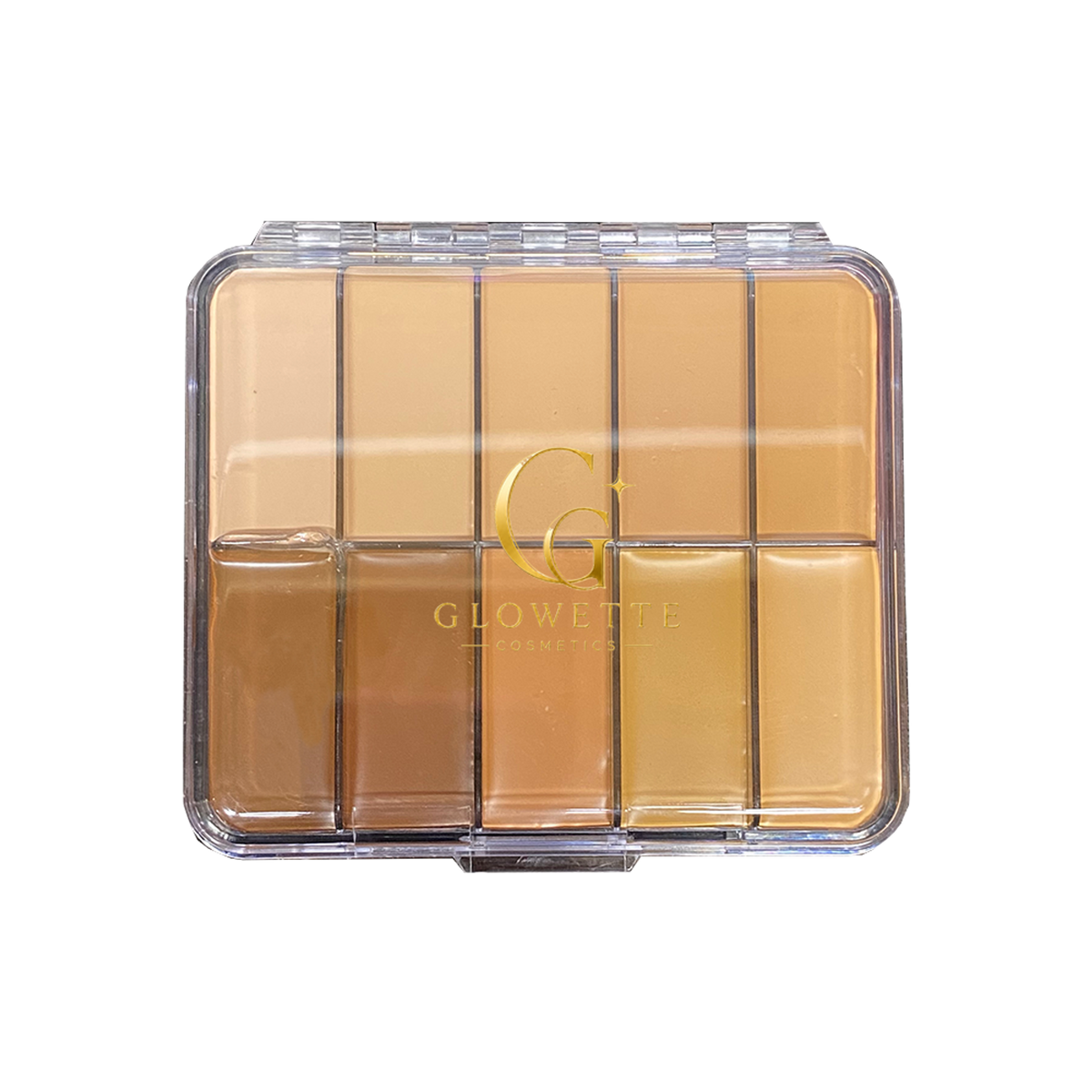 Glowette HD Cream Foundation Palette - S and R Mini